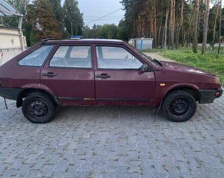 Красный ВАЗ 2109, объемом двигателя 1.5 л и пробегом 1 тыс. км за 700 $, фото 4 на Automoto.ua