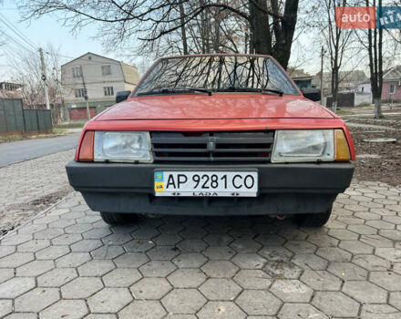 Красный ВАЗ 2109, объемом двигателя 1.3 л и пробегом 50 тыс. км за 1100 $, фото 1 на Automoto.ua