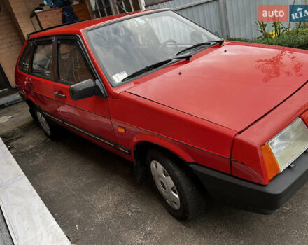 Красный ВАЗ 2109, объемом двигателя 1.3 л и пробегом 161 тыс. км за 2400 $, фото 3 на Automoto.ua