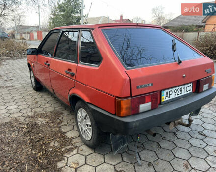 Красный ВАЗ 2109, объемом двигателя 1.3 л и пробегом 50 тыс. км за 1100 $, фото 8 на Automoto.ua