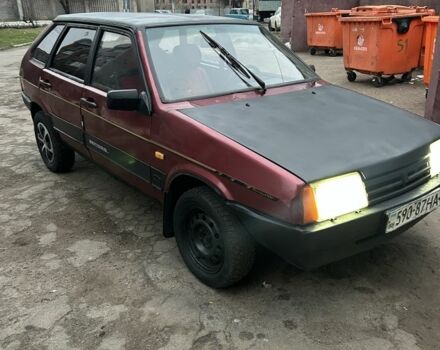 Красный ВАЗ 2109, объемом двигателя 1.6 л и пробегом 30 тыс. км за 830 $, фото 2 на Automoto.ua