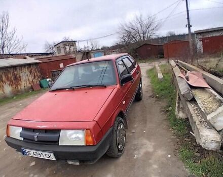 Червоний ВАЗ 2109, об'ємом двигуна 1.29 л та пробігом 250 тис. км за 1000 $, фото 1 на Automoto.ua