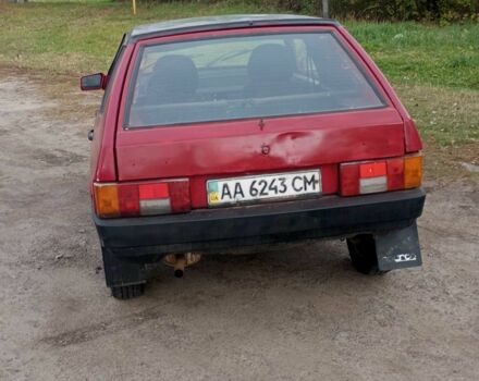 Красный ВАЗ 2109, объемом двигателя 1.5 л и пробегом 666 тыс. км за 607 $, фото 4 на Automoto.ua