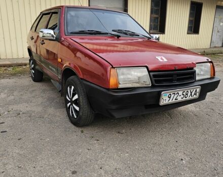 Красный ВАЗ 2109, объемом двигателя 1.5 л и пробегом 10 тыс. км за 850 $, фото 1 на Automoto.ua
