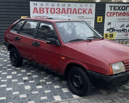 Красный ВАЗ 2109, объемом двигателя 1.5 л и пробегом 2 тыс. км за 750 $, фото 1 на Automoto.ua