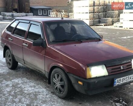 Красный ВАЗ 2109, объемом двигателя 1.5 л и пробегом 300 тыс. км за 1050 $, фото 3 на Automoto.ua