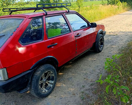 Красный ВАЗ 2109, объемом двигателя 1.5 л и пробегом 2 тыс. км за 950 $, фото 7 на Automoto.ua
