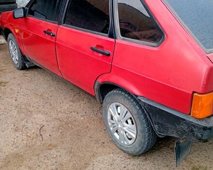 Красный ВАЗ 2109, объемом двигателя 1.3 л и пробегом 0 тыс. км за 1200 $, фото 3 на Automoto.ua