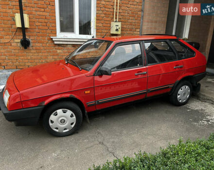 Красный ВАЗ 2109, объемом двигателя 1.3 л и пробегом 161 тыс. км за 2400 $, фото 6 на Automoto.ua