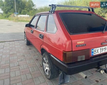 Красный ВАЗ 2109, объемом двигателя 1.29 л и пробегом 250 тыс. км за 850 $, фото 1 на Automoto.ua