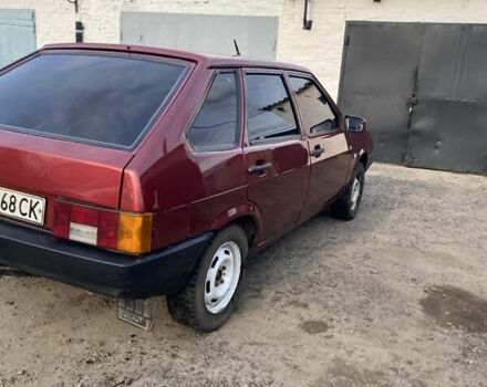 Красный ВАЗ 2109, объемом двигателя 1.5 л и пробегом 200 тыс. км за 1600 $, фото 3 на Automoto.ua