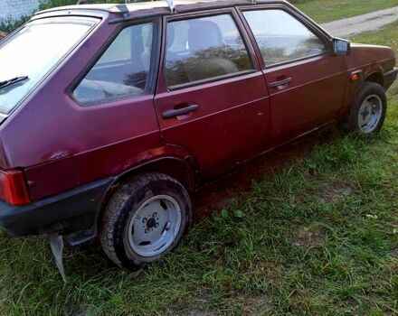 Червоний ВАЗ 2109, об'ємом двигуна 1.5 л та пробігом 0 тис. км за 1300 $, фото 3 на Automoto.ua