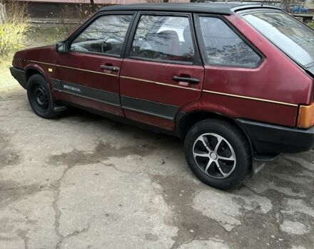 Красный ВАЗ 2109, объемом двигателя 1.6 л и пробегом 30 тыс. км за 830 $, фото 4 на Automoto.ua
