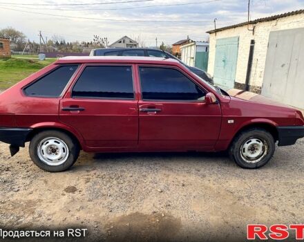Красный ВАЗ 2109, объемом двигателя 1.5 л и пробегом 200 тыс. км за 1650 $, фото 1 на Automoto.ua