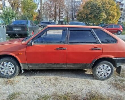 Красный ВАЗ 2109, объемом двигателя 1.5 л и пробегом 1000 тыс. км за 596 $, фото 1 на Automoto.ua