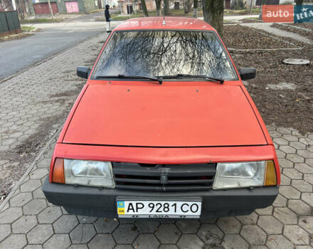 Красный ВАЗ 2109, объемом двигателя 1.3 л и пробегом 50 тыс. км за 1100 $, фото 2 на Automoto.ua
