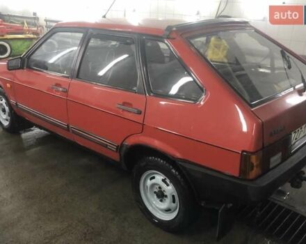 Красный ВАЗ 2109, объемом двигателя 1.3 л и пробегом 161 тыс. км за 2400 $, фото 17 на Automoto.ua