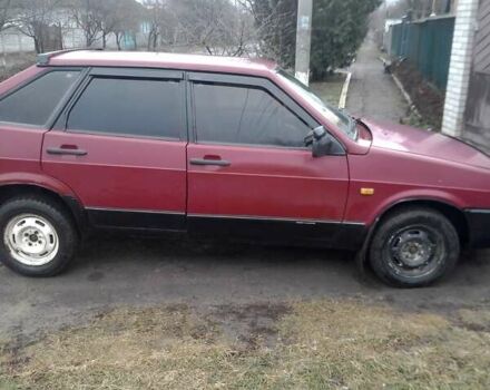Красный ВАЗ 2109, объемом двигателя 1.5 л и пробегом 41 тыс. км за 1600 $, фото 2 на Automoto.ua