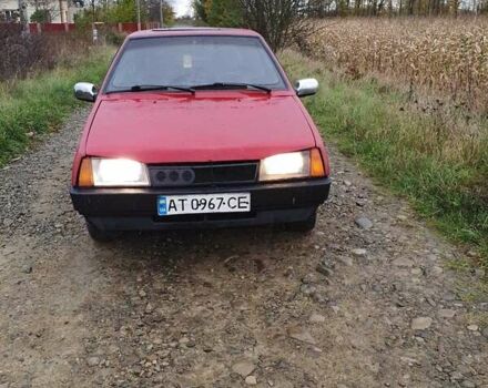 Красный ВАЗ 2109, объемом двигателя 1.5 л и пробегом 130 тыс. км за 528 $, фото 6 на Automoto.ua