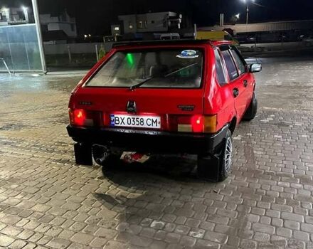 Красный ВАЗ 2109, объемом двигателя 1.46 л и пробегом 80 тыс. км за 1500 $, фото 2 на Automoto.ua