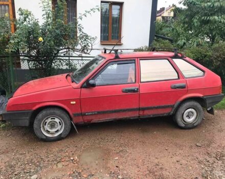 Красный ВАЗ 2109, объемом двигателя 1.5 л и пробегом 10 тыс. км за 835 $, фото 1 на Automoto.ua
