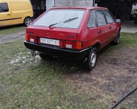 Красный ВАЗ 2109, объемом двигателя 1.5 л и пробегом 150 тыс. км за 450 $, фото 7 на Automoto.ua