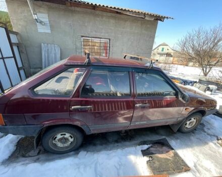 Красный ВАЗ 2109, объемом двигателя 1.5 л и пробегом 99 тыс. км за 1500 $, фото 5 на Automoto.ua