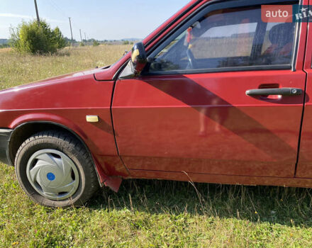 ВАЗ 2109 1995 в Тернополе на Automoto.ua Красный ВАЗ 2109, объемом двигателя 1.29 л и пробегом 127 тыс. км за 1400 $, фото 7 на Automoto.ua