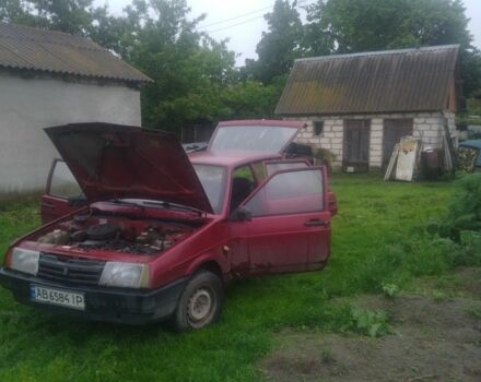 Красный ВАЗ 2109, объемом двигателя 1.5 л и пробегом 300 тыс. км за 600 $, фото 3 на Automoto.ua