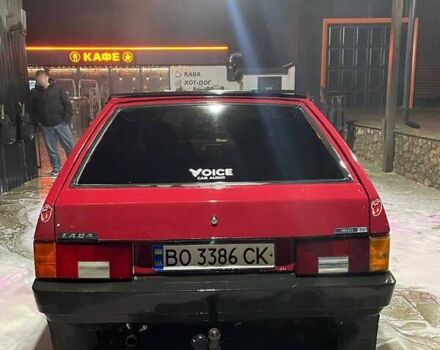 Красный ВАЗ 2109, объемом двигателя 1.5 л и пробегом 100 тыс. км за 950 $, фото 1 на Automoto.ua