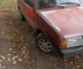 Красный ВАЗ 2109, объемом двигателя 1 л и пробегом 1000 тыс. км за 652 $, фото 1 на Automoto.ua