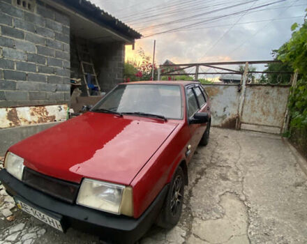 Красный ВАЗ 2109, объемом двигателя 1.5 л и пробегом 150 тыс. км за 1200 $, фото 7 на Automoto.ua