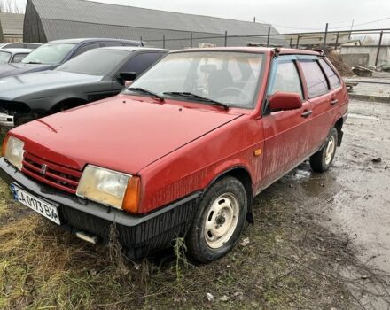 Красный ВАЗ 2109, объемом двигателя 1.5 л и пробегом 60 тыс. км за 759 $, фото 1 на Automoto.ua