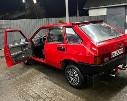 Красный ВАЗ 2109, объемом двигателя 1.5 л и пробегом 8 тыс. км за 1500 $, фото 4 на Automoto.ua