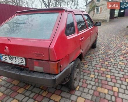 Красный ВАЗ 2109, объемом двигателя 1.5 л и пробегом 240 тыс. км за 700 $, фото 10 на Automoto.ua