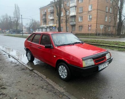 Красный ВАЗ 2109, объемом двигателя 1 л и пробегом 80 тыс. км за 793 $, фото 1 на Automoto.ua