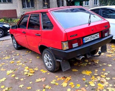 ВАЗ 2109 1995 в Днепре (Днепропетровске) на Automoto.ua Красный ВАЗ 2109, объемом двигателя 1.5 л и пробегом 247 тыс. км за 1050 $, фото 2 на Automoto.ua