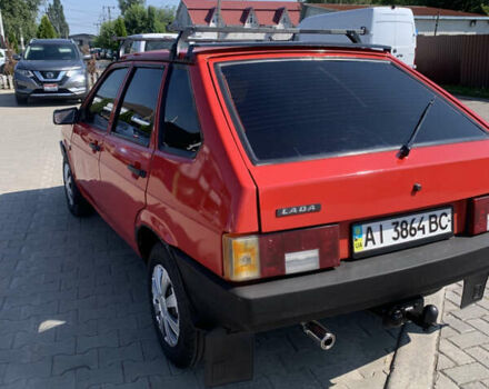 Красный ВАЗ 2109, объемом двигателя 1.5 л и пробегом 163 тыс. км за 1550 $, фото 4 на Automoto.ua
