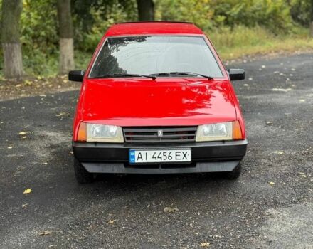 Красный ВАЗ 2109, объемом двигателя 1.3 л и пробегом 175 тыс. км за 1650 $, фото 4 на Automoto.ua