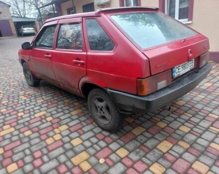 Красный ВАЗ 2109, объемом двигателя 1.5 л и пробегом 240 тыс. км за 700 $, фото 2 на Automoto.ua