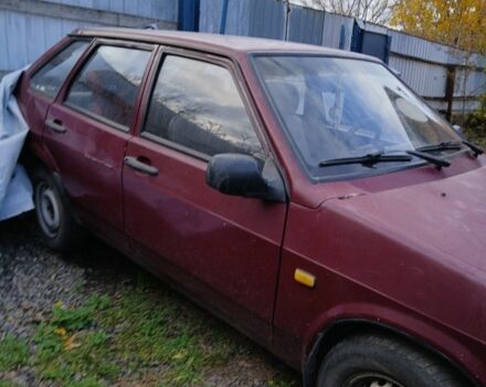 Червоний ВАЗ 2109, об'ємом двигуна 1.5 л та пробігом 44 тис. км за 714 $, фото 1 на Automoto.ua