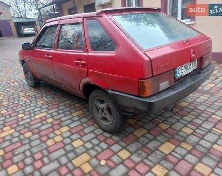 Красный ВАЗ 2109, объемом двигателя 1.5 л и пробегом 240 тыс. км за 700 $, фото 1 на Automoto.ua
