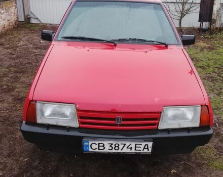 Красный ВАЗ 2109, объемом двигателя 1.5 л и пробегом 170 тыс. км за 900 $, фото 1 на Automoto.ua