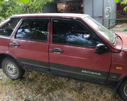 Красный ВАЗ 2109, объемом двигателя 1.5 л и пробегом 111 тыс. км за 1200 $, фото 9 на Automoto.ua