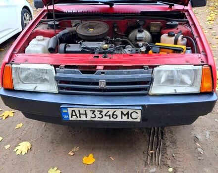 ВАЗ 2109 1995 в Днепре (Днепропетровске) на Automoto.ua Красный ВАЗ 2109, объемом двигателя 1.5 л и пробегом 247 тыс. км за 1050 $, фото 5 на Automoto.ua