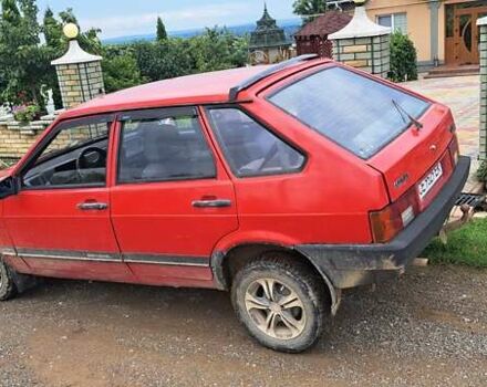 ВАЗ 2109 1995 в Черновцах на Automoto.ua Красный ВАЗ 2109, объемом двигателя 1.5 л и пробегом 70 тыс. км за 1600 $, фото 3 на Automoto.ua