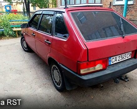 Красный ВАЗ 2109, объемом двигателя 1.5 л и пробегом 368 тыс. км за 1300 $, фото 1 на Automoto.ua