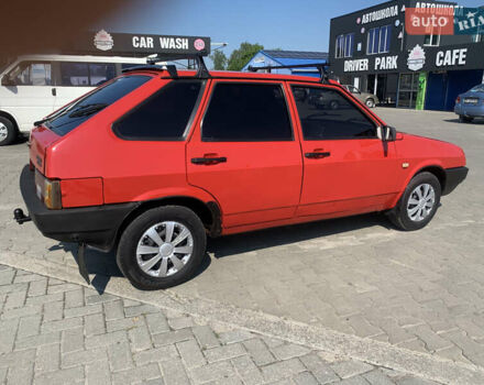 Красный ВАЗ 2109, объемом двигателя 1.5 л и пробегом 163 тыс. км за 1550 $, фото 5 на Automoto.ua