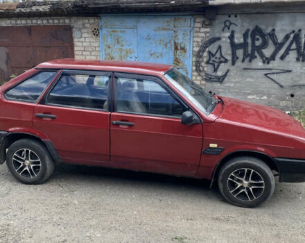 Красный ВАЗ 2109, объемом двигателя 1.5 л и пробегом 150 тыс. км за 1200 $, фото 2 на Automoto.ua