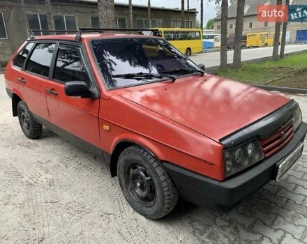 Красный ВАЗ 2109, объемом двигателя 1.5 л и пробегом 250 тыс. км за 850 $, фото 2 на Automoto.ua